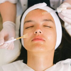 Woman getting a Cosmetology treatment in Texas