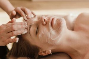 Woman getting a Cosmetology treatment in Texas